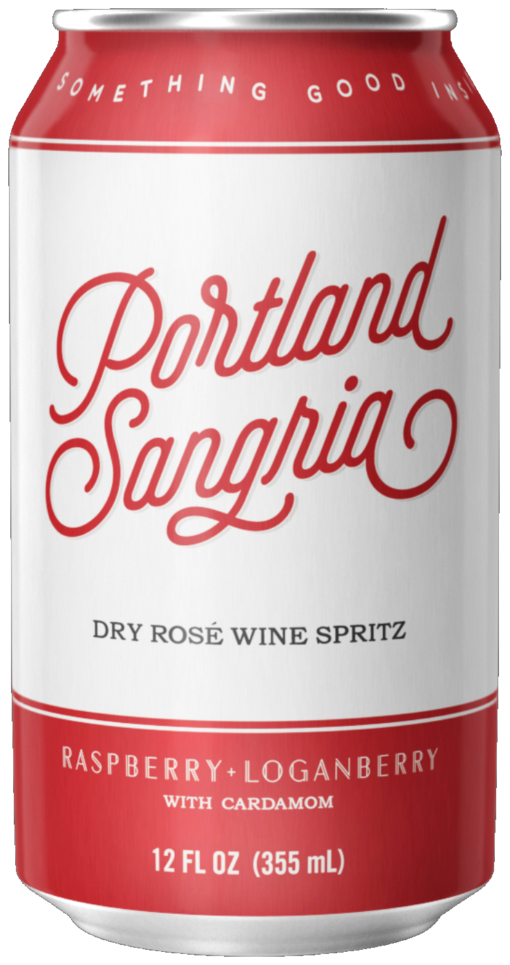 Portland Sangria Raspberry Cardamom can